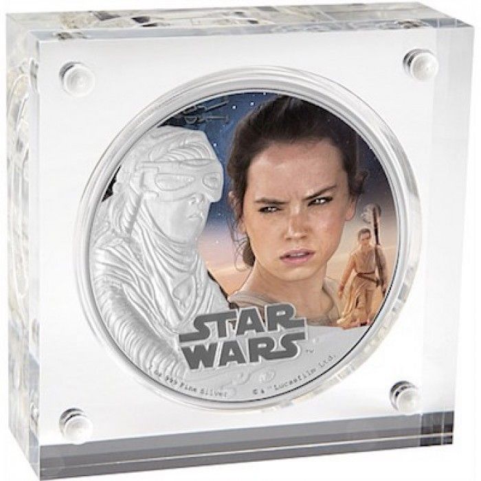 Hvězdné války - Rey, 1 oz stříbra