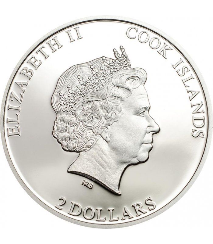 2 dolar Stříbrná mince Quilling Art - Květiny PP 1/2 Oz