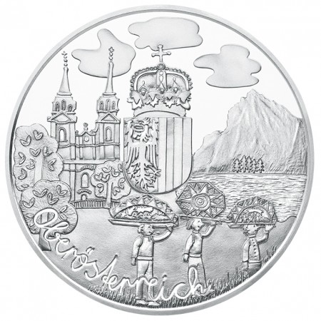 Horní Rakousy, 16 g stříbra