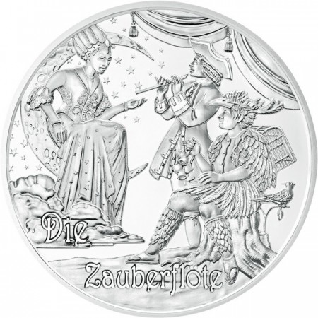 20 Euro Stříbrná mince Mozart - Mýtus PP