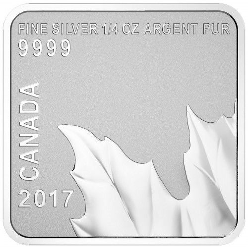 4 dolar Sada stříbrných mincí Maple Leaf Puzzle 2017 PP
