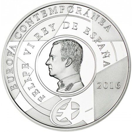 10 Euro Stříbrná mince Europastern - 20. století PP