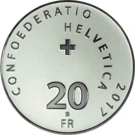 20 frank Stříbrná mince Reformace UN