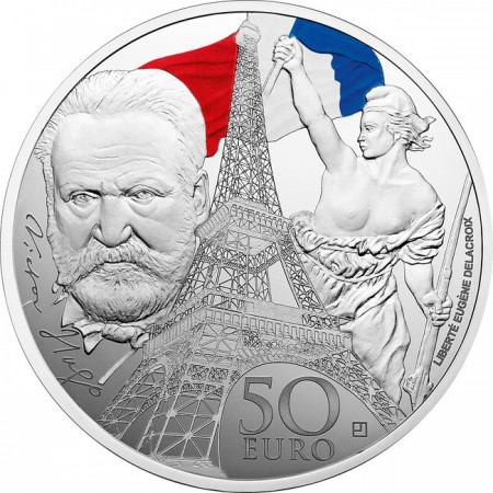 50 Euro Stříbrná mince Evropa 2017: Éra oceli a skla