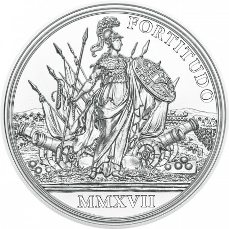 Marie Terezie - Statečnost a odhodlání, stříbrná mince