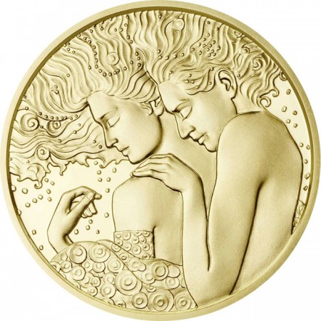 50 Euro Zlatá mince Sigmund Freud