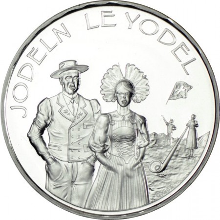 20 frank Stříbrná mince Jódlování