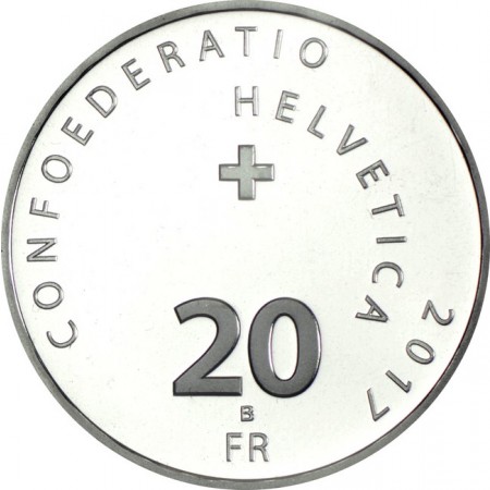 20 frank Stříbrná mince Jódlování