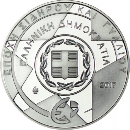 10 Euro Stříbrná mince Éra oceli a skla 1 Oz