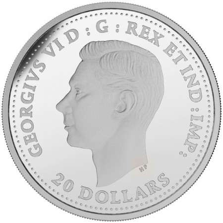 20 dolar Stříbrná mince Druhá světová válka - Nájezd na Dieppe