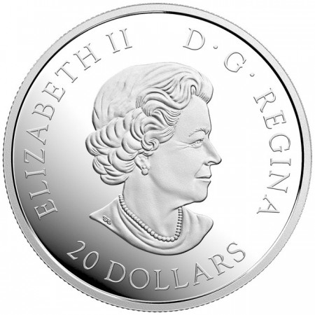 20 dolar Stříbrná mince Zásluhy PP