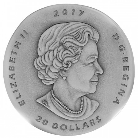 20 dolar Stříbrná mince Ogygopsis AN