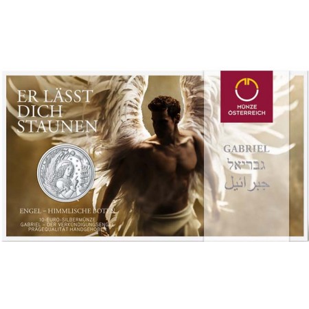 Gabriel - Anděl Zvěstování, stříbrná mince