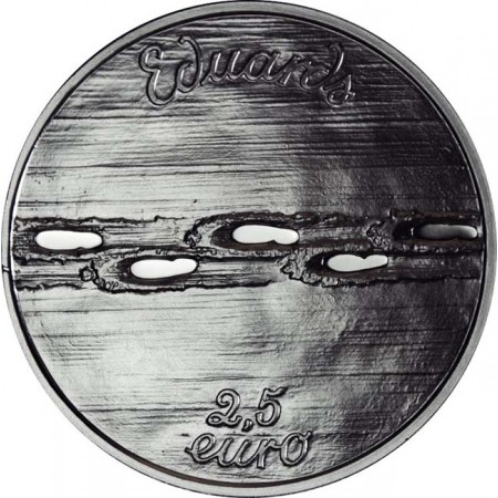 Eduards Veidenbaums, stříbrná mince