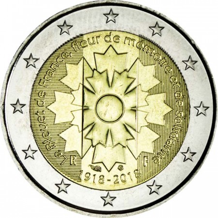 2 Euro CuNi Chrpa