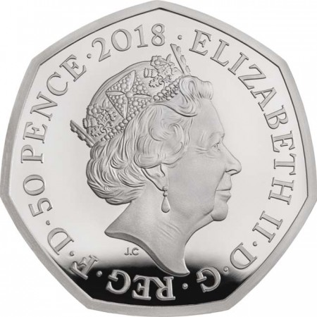 0,50 libra Stříbrná mince The Tailor of Gloucester 2018