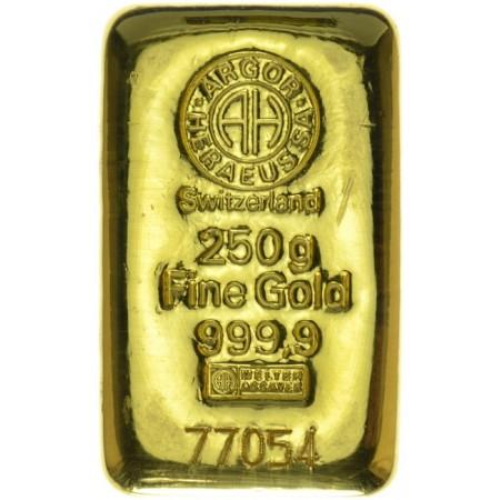 Zlatý zliatok Argor Heraeus 250 g