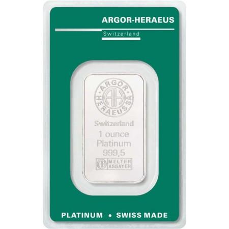 Platinový zliatok Argor Heraeus 1 Oz