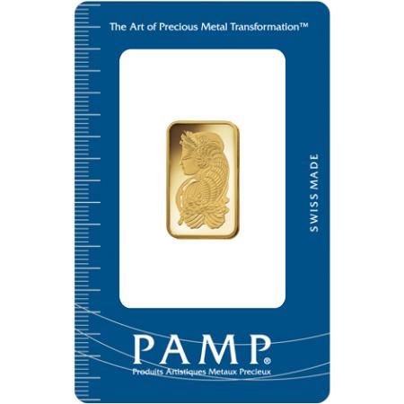 Zlatý zliatok PAMP Fortuna, 10 g