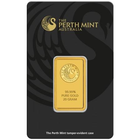 Zlatý zliatok Perth Mint 20 g