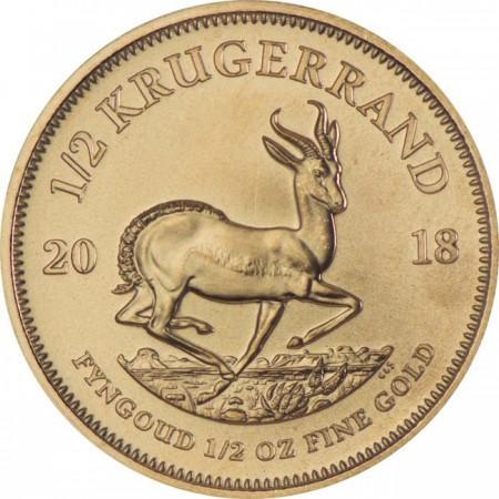 Zlatá minca Krugerrand různé roky, 1/2&nbsp;oz