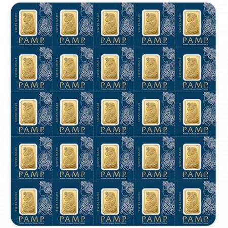 Zlatý zliatok PAMP Fortuna, 25 x 1 g 
