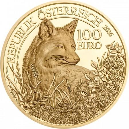 Zlatá minca Liška PP