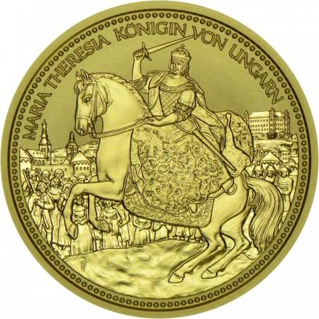 100 Euro Zlatá mince Koruna sv. Štěpána z Maďarska 