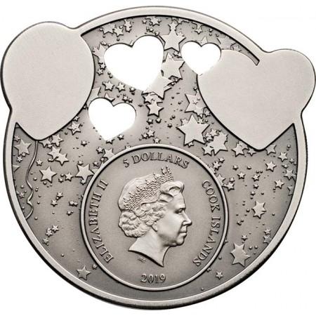 5 dolar Stříbrná mince Ukolébavka - Princezna AN 2019