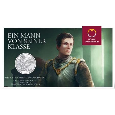 10 Euro Stříbrná mince Rytířství PN