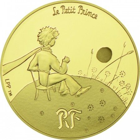 50 EUR  Zlatá minca Comics: Malý princ - Neviditeľný PP