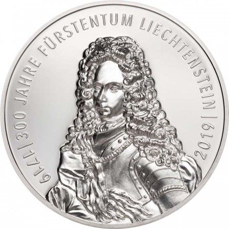 300 let Lichtenštejnska, 2 oz stříbra