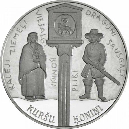 5 Euro Stříbrná mince Kuronští králové PP