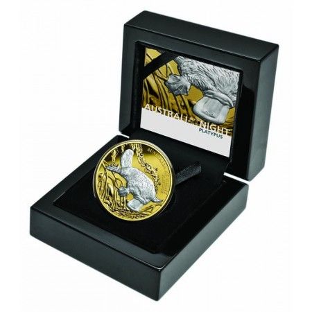 100 Dollar Zlatá minca Ptakopysk PP