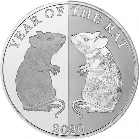 5 Dollar Strieborná minca Rat