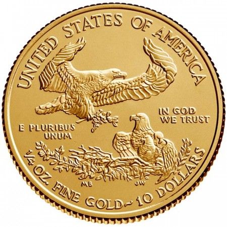 Zlatá mince American Eagle 1/4 Oz 
