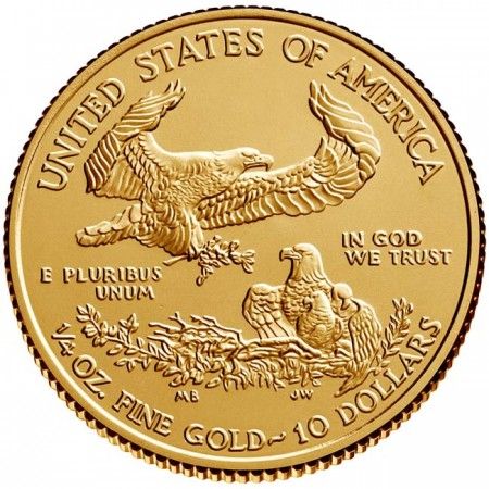 Zlatá mince American Eagle 1/4 Oz 