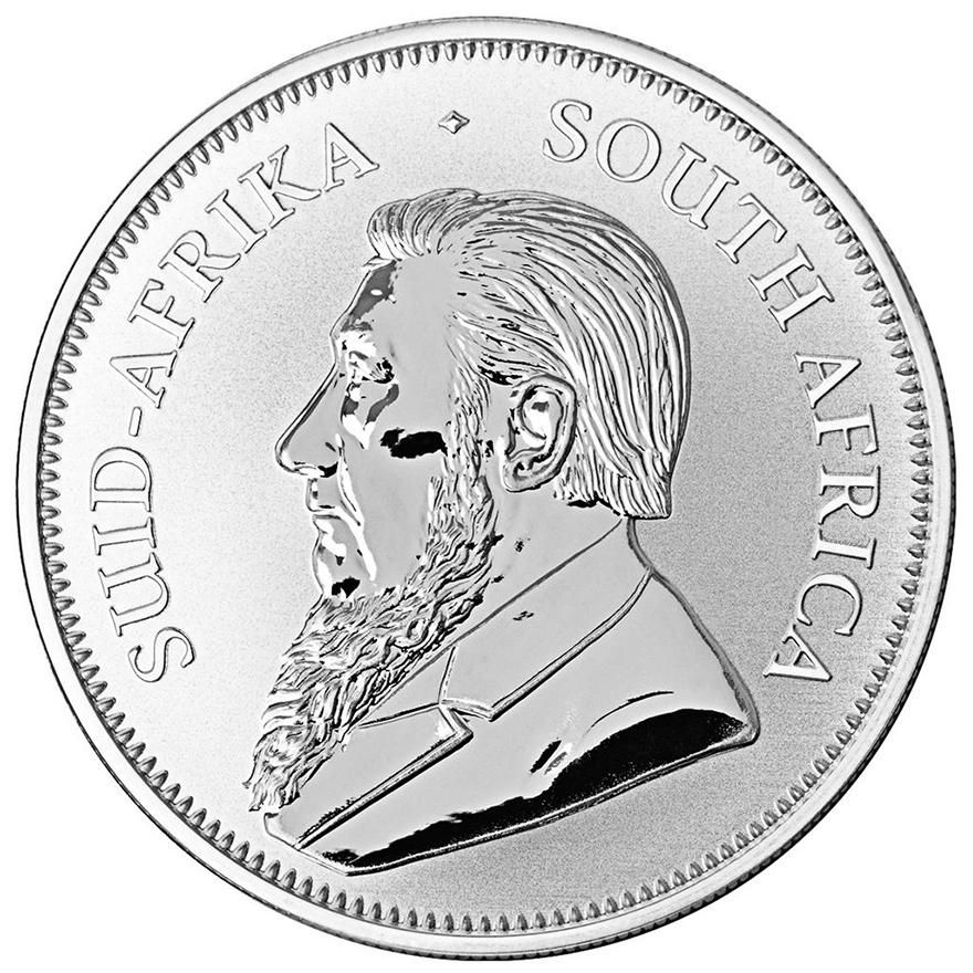 Strieborná minca Krugerrand 1 Oz rôzne roky