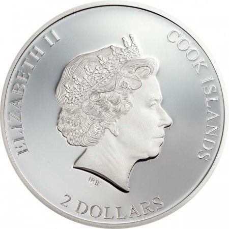 2 Dollar Stříbrná mince -For Those About To Rock PP