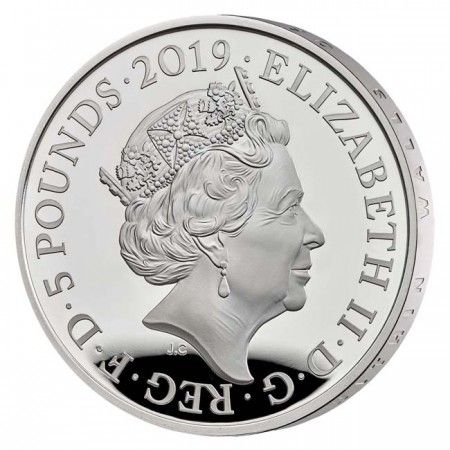 5 Pfund Stříbrná mince -Klíčový obřad PP