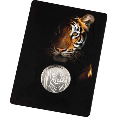 250 Togrog Stříbrná mince - Tiger PP