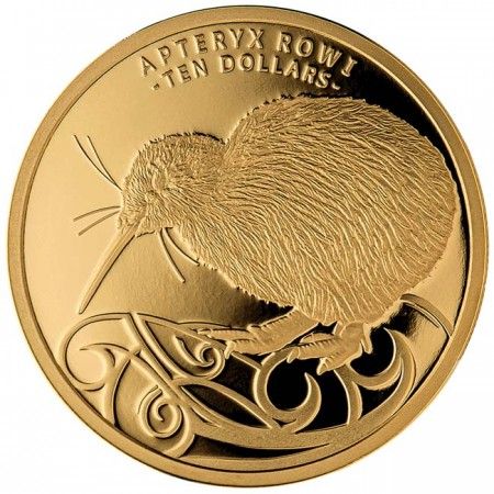 10 Dollar Zlatá mince -Kiwi PL