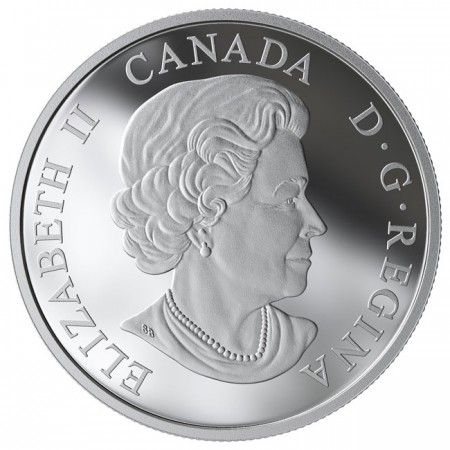 10 Dollar - Stříbrná mince -Oficiální jazyky -PP