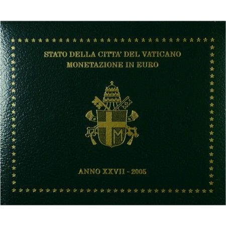 3,88 Euro CuNi-Kursset Vatikan: 2005 UN