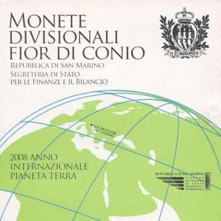 8,88 Euro CuNi-Kursset San Marino: 2008 UN