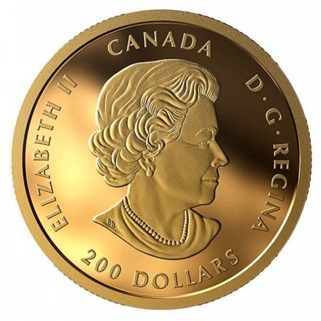 200 Dollar- Zlatá mince -Friedensdollar PP