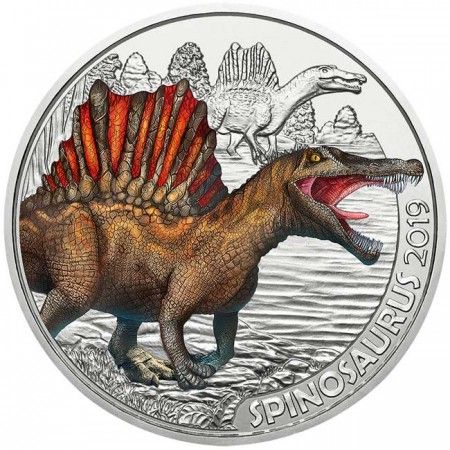 3 Euro CuNi Spinosaurus Aegyptiacus PN