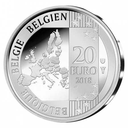 20 Euro Stříbrná mince Satelit ESRO 2B