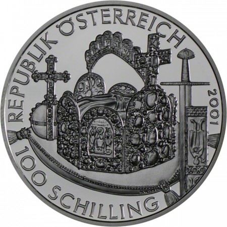Svatá říše římská - Karel Veliký, stříbrná mince