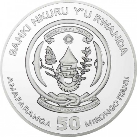 50 frank Stříbrná mince Victoria 1 Oz